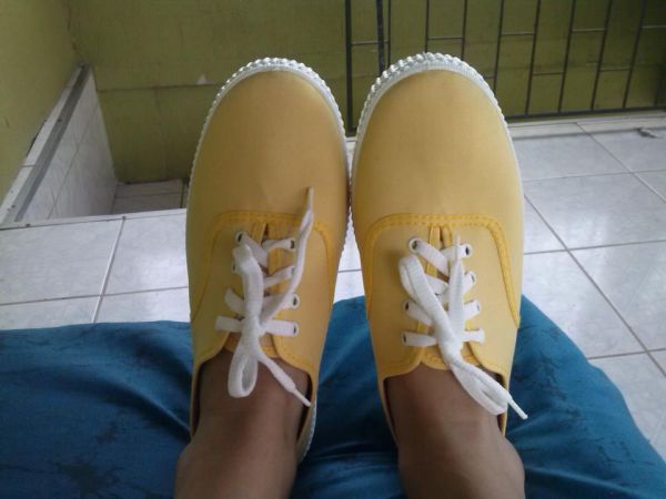 Tênis Potomac Amarelo Claro