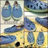 Tênis de Gaivotas lilás