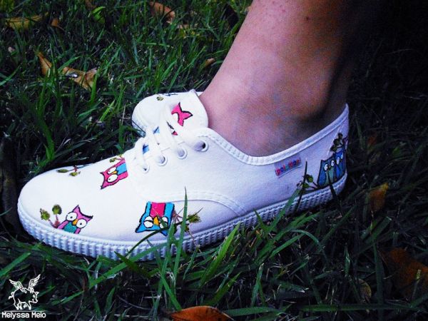 Tênis de Corujinhas